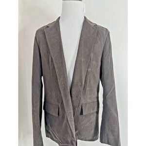 Gap Mens Vintage Blazer Sport Coat Brown Soft Herringbone Large